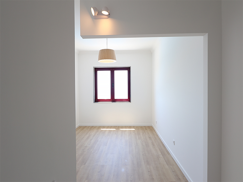 Remodelação de apartamento em Ericeira realizada pela MILOBRAS